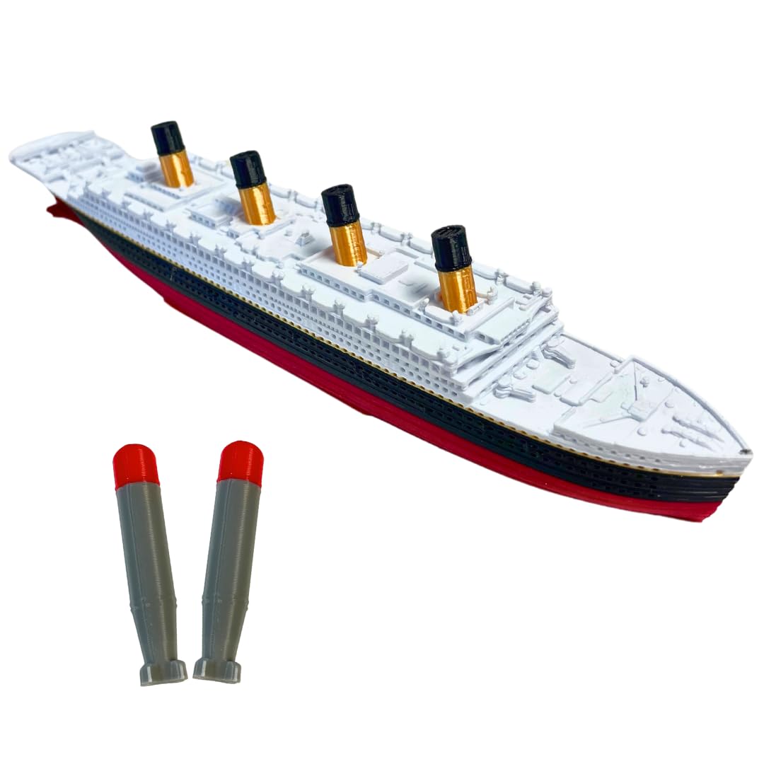 Amazon.com: Olmypic Bath Boat And Pool Toy,Break In Half RMS